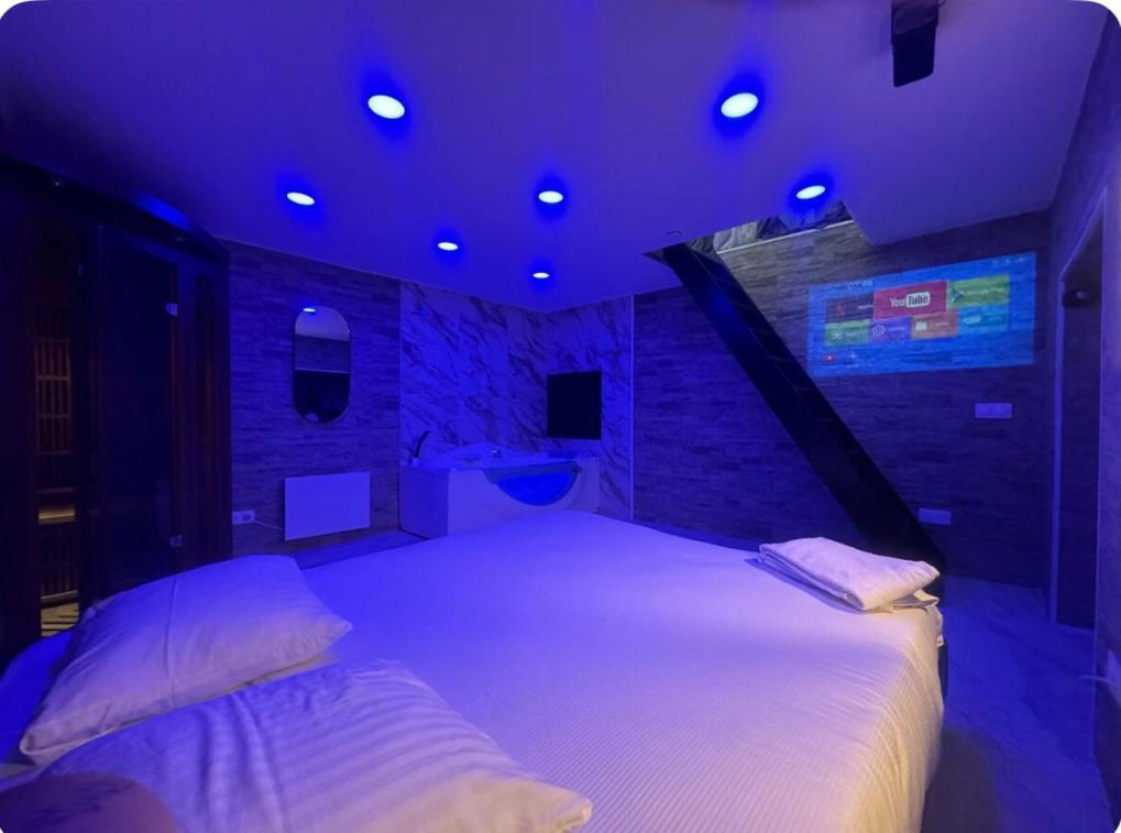 Maison Appartement Triplex Avec Jacuzzi Et Sauna Saint-Etienne  Luaran gambar